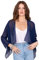 likemary Bolero Damen festlich - Bolerojäcken für Abendkleid - Eleganter durchsichtiger Cardigan - Überwurf für tagsüber & Abendveranstaltungen Blaubeere 40 (UK 14)
