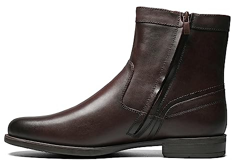 Florsheim Midtown Plain Toe Men's Boot, 12 D(M) US, Brown