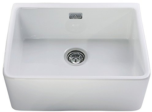 RAK Ceramics Gourmet Sink 2 1.0 Bowl White Ceramic Belfast Kitchen Sink