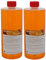 Orangenreiniger Konzentrat mit nat. Orangenöl der hochwirksame und kraftvolle Allzweckreiniger 2 * 1 Liter Vorteilspack von Mastercleaner Biologisch abbaubar