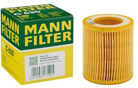 MANN-FILTER, C 630 Luftfilter | Für Off-Highway, Saubere Luftzufuhr, Langlebiges Filtermedium, Passgenaues Design, Echte OE-Technologie