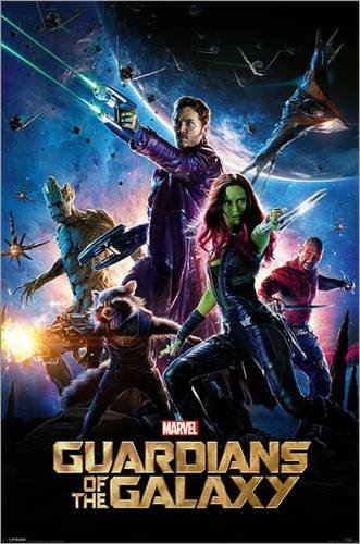 Guardians of the Galaxy Poster - XXL Wandposter für Wohnzimmer