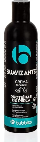Bubble's Hundespülung mit Perlenextrakt (250 ml) - Für Hunde - Natürlicher Duft - Hundewäsche und Katzenpflege