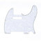 Musiclily 8 Löcher Tele Pickguard Gitarre Schlagbrett für Fender American/Mexican Standard Telecaster Modern Style E-Gitarre,4 lagig White Pearl