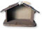 Unbekannt Krippenstall Stall mit Komet abnehmbar 23x11,5x15cm geeignet für 8cm Figuren