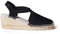 Alpargata para Mujer en Tejido de algodón - Triton - Negro, 38 EU