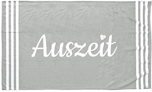 HOMELEVEL Strandtuch XXL Handtuch 90x180cm - Strandhandtuch Badetuch Strandlaken - schnelltrocknend saugfähig - Badelaken Badehandtuch - div. Farben und Motive