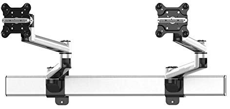 Cotytech Dual Monitor Wall Mount for Apple w/Quick Release Two Orientations