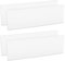 kwmobile 4X Auto Türkantenschutz Wandschutz - 40x12x1,5cm - Autotür Schutz Garage Set selbstklebend - Garagenwand Türkantenschoner in Weiß