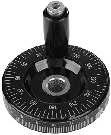 Volantino di fresatura, accessori per macchine a manovella con scala a mano in bachelite 63 mm Adatto per manico per fresatrici, torni, smerigliatrici, ecc.