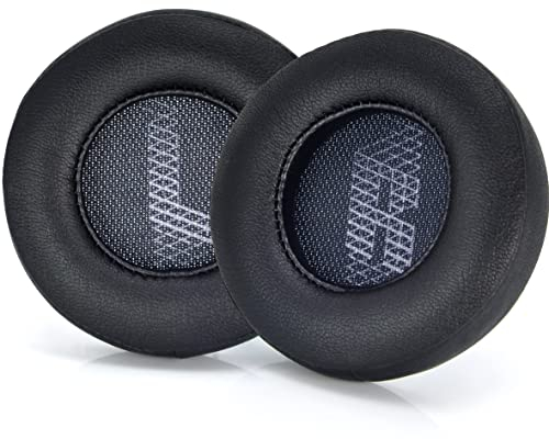Live 400 BT-Ohrpolster – defean Ersatz-Ohrpolster aus Schaumstoff, kompatibel mit kabellosen JBL Live 400BT On-Ear-Kopfhörern, hochdichter Geräuschunterdrückungsschaum, weiches Leder, Schwarz