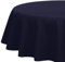 Brandsseller Gartentischdecke 160x220 cm Tischdecke mit Paspel Outdoor Tischtuch oval Weichschaum für Garten, Terrasse, Balkon wetterfest rutschfest - Blau