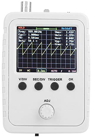 Kit d'oscilloscope numérique, oscilloscope numérique pour débutants, DSO FNIRSI‑150 15001K 0‑200 KHz 5 mV/div‑20 mV/idv, sensibilité pour kit de bricolage d'oscilloscope