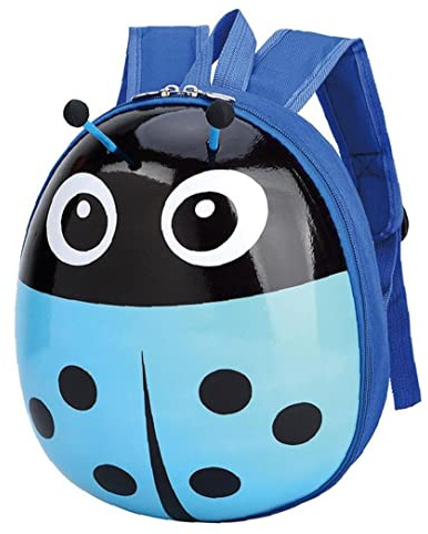 TOSSPER Ladybug Rucksack Little Kids School Tasche Cartoon Ladybird Kinder Rucksack Süßes Tier Kleinkind Buchtasche