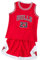 Basketball Trikot Kinder, Kinder Basketball Jersey, Basketball Trainings Trikot Kinder ärmellos Trikot und Short 2-Teilige Outfits, Kinder Basketball Trikot üR Jungen Von 4-14 Jahren Rot/Schwarz
