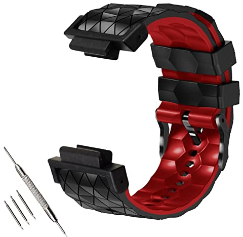 Abanen Silikon-Uhrenarmbänder, kompatibel mit Casio G-SHOCK DW-5600/8900, Sport Bicolor Silikonband mit leichtem Kunststoffanschluss, wasserdichtes Armband für GA-100/GW-B5600/GB-5600/GW-6900