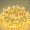 Annefly 30M 200LED String Lights Plug in Outdoor Fairy Lights Mains Powered Outside Lights Waterproof with 8 Modes for Christmas Tree Holiday Decorations (Warm White)