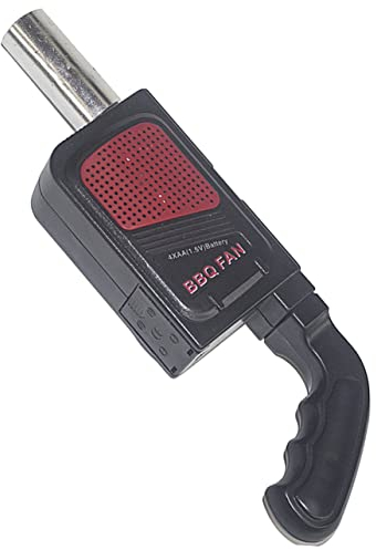 FONDOTIN Handheld Elektrisches BBQ Gebläse Ohne Batterie Manueller Tragbarer Luftgebläse Für Outdoor Camping Picknick Und Grillen Geeignet Für Grillanzündung Und Rauchloses Feuerentfachen