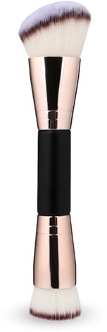 Qianyu Pinceau de maquillage biseauté pour fond de teint, pinceau cosmétique pour le visage