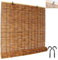 CJBWJM Bambusrollo 40 50 60 70 80 90 100 110 120 cm Bambusvorhang Rollos Für Korridor Gärten Terrassen, Sonnenschutz Sichtschutz Rollo Seitenzugrollo (Size : 100x200cm)