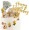 MiaLover 19 Stück Dollar Tortendekoration Acryl Happy Birthday Tortenstecker Geld Kuchen Topper Cupcake Picks Kuchendekoration für Männer Vermissen Birthday Party Dekorationen