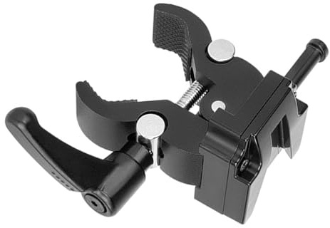 V Lock Mount Batterieadapter Mit Super Crabbing Klemme Aluminium Montagezubehör Für DSLR Kamera Stativ Lichtstativstange