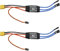 2 Stück 30A Brushless ESC, XT60 Stecker Elektrischer Bürstenloser Geschwindigkeitsregler Brushless Regler, Eletronic Speed ​​Controller Drehzahlregler für RC Fernsteuerung Drohne Hubschrauber FPV