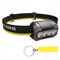 Nitecore HA23 UHE - Faro delantero MCT de 600 lúmenes para exteriores, múltiples temperaturas de color, ligero, AAA (negro)