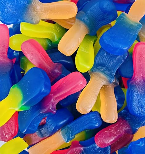 Tongue Painter Blue Raspberry Sweets 1kg Bag Pouch Candy