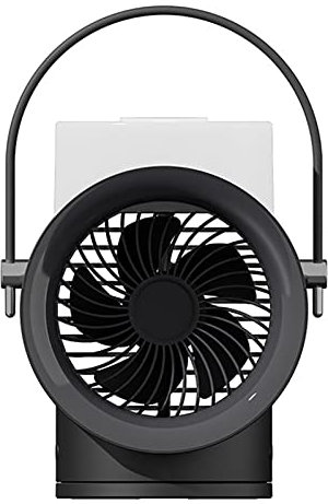 SELVFZ Electric fan,Double Humidification Fan Household Portable Air USB Desktop Shaking for Head Small Fan 4000mA