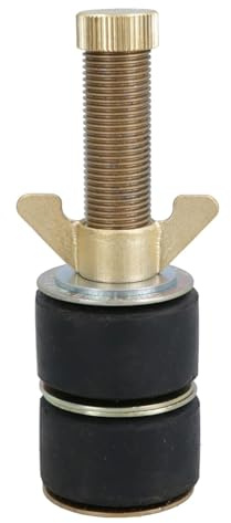Double Steel Drain Test Pipe Bung Plug 2 (50mm) Plumbing Tube Blanking Cap