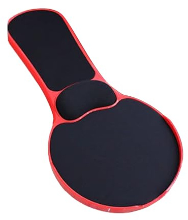 YPREWY Plateau d'extension de bras de bureau d'ordinateur large 22 cm, repose-poignet amovible, repose-poignet ergonomique pour une utilisation prolongée, tapis de souris de bureau et chaise