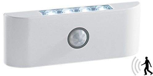 Lunartec LED-Treppen- und Unterbau-Leuchte mit PIR-Bewegungssensor