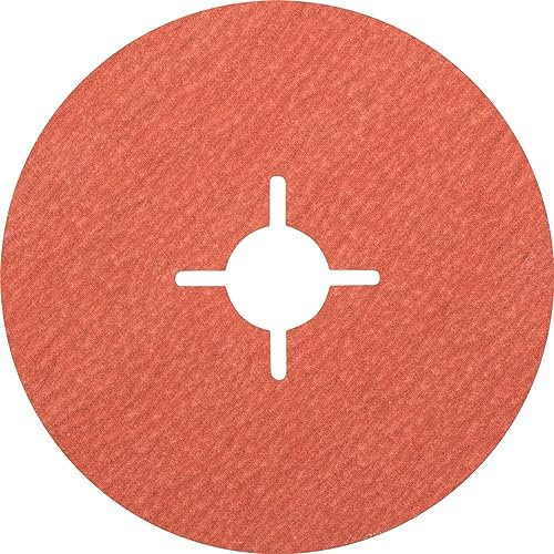PFERD 696460 Fiberschleifer FS, Ausführung Korund A-Cool, 120 Korngröße, 125mm x 22mm, 25 Stück
