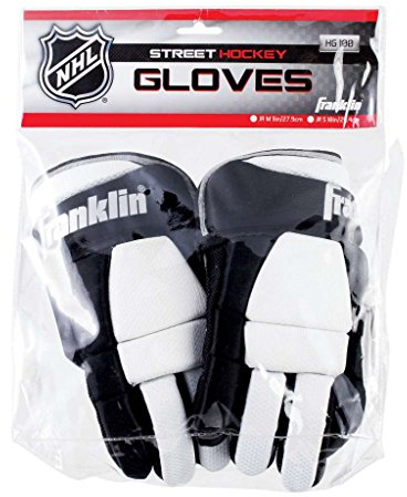 Franklin Sports NHL Youth Junior Street Roller Hockey SX150 Gloves 10 Inch