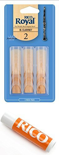 Rico Royal Blätter für Klarinetten rcb0320 und Tube Korkfett