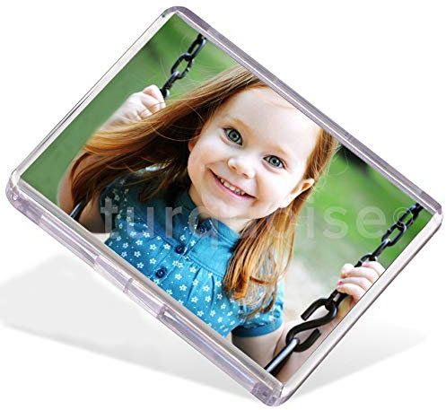 Personalised Custom Photo Gift Fridge Magnet 73 x 51 mm | Jumbo Size (Pack of 1)