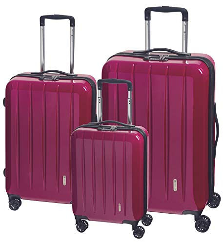 CHECK.IN Trolley-Set London 2.0, 3-TLG., Beere
