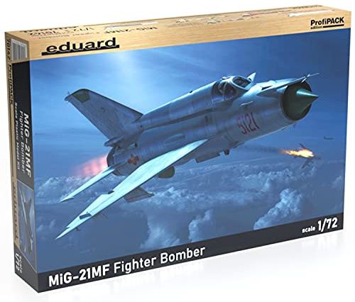 Eduard Kit 1:72 Profipack -MiG-21MF Fighter-Bomber