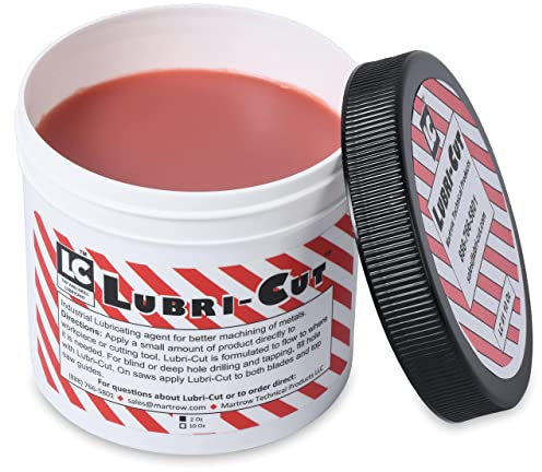 Lubri-Cut Cutting Paste for Drilling Metal - 10 Oz Tub | Professional Grade | Made in USA