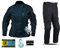 WinNet Completo tuta da moto femminile in cordura giacca e pantaloni per turismo (S)