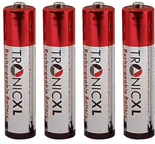 TronicXL 4 Stück Akkus AAA Akku zb kompatibel mit Telefon für Siemens Gigaset Mobilteil Batterie SX810 A220 AS285 A510 Duo 455X SX810 A ISDN C150 450X C385 C300A C59H A34 Wieder aufladbar ladbar