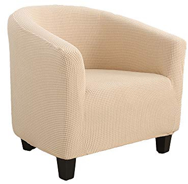 WINS Bezug für Cabrio-Sessel, ausziehbar, Chesterfield-Sessel, waschbar, abnehmbar, Beige