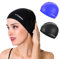 [2 Stücke] Badekappe für Erwachsene, Silikon Badehaube für Lange Haare, Bademütze Damen Unisex Schwimmkappe