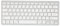 Wireless Bluetooth Keyboard, 78 Keys Ultra Slim and Compact Wireless Keyboard, Mini External Keyboard for Laptop Tablet Computer Smart TV (Arabic)