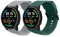 kwmobile 2X Cinturino TPU Silicone Fibbia Compatibile con Xiaomi Mi Watch Color Sport / S1 Active Cinturino - Cinturini 14-22 cm
