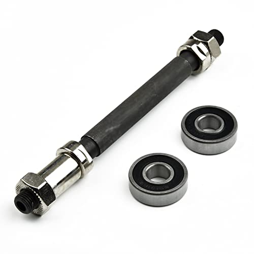 HpLive Achse Durable Metall Fahrrad Radnabe Achse Hintere Hohlwelle Hebel Fahrrad Reparatur Werkzeug Zubehör (145 mm)