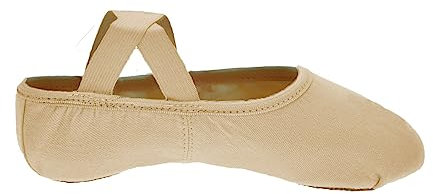 Starlite Contour Stretch Canvas Ballet Split (Pink, 13.5 UK Child)