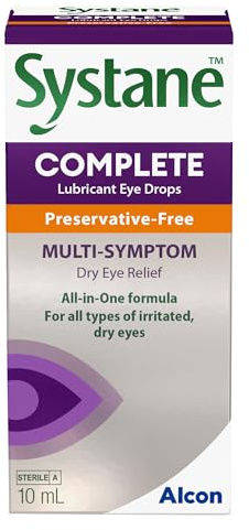 Systane Complete Preservative-Free Lubricant Eyedrops | 1x10 ml