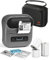 Phomemo M220 Etikettendrucker, Bluetooth Etikettendrucker für Barcode, Adresse, Haus, Mailing, Kleinunternehmen, Kleidung, Tragbarer Etikettendrucker Grau mit 3 Rollen Etiketten & Tasche,Grau